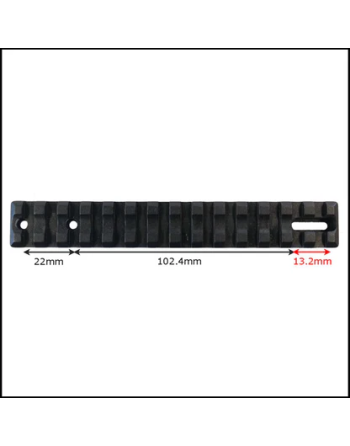 Szyna Weaver/Picatinny Mauser K98 Recknagel 57050-0010