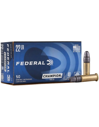 Amunicja Federal .22 Long Rifle 40 grain solid muzzle velocity