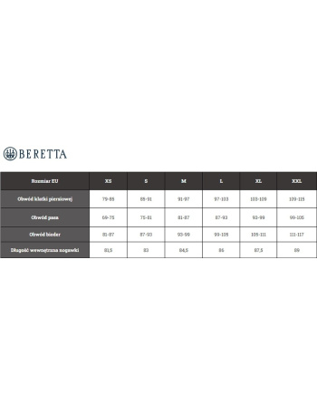 Koszulka strzelecka Beretta Team LS TS702 Black