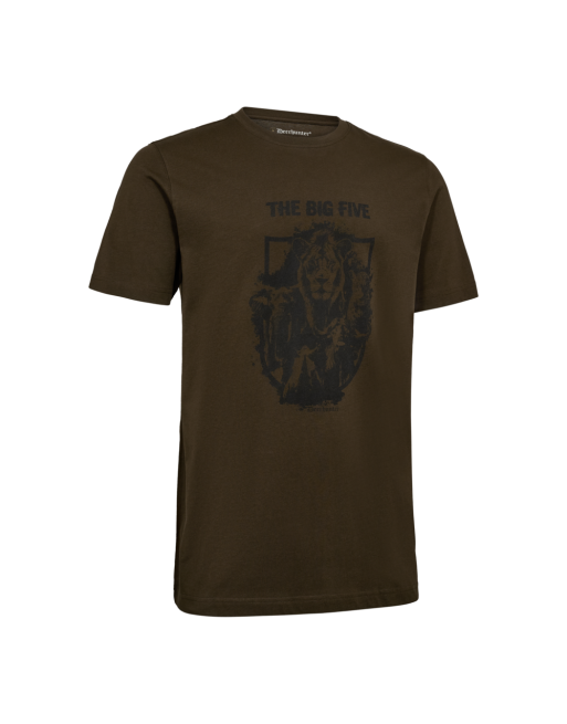 T-shirt Deerhunter Weston 8684 (381) Fallen Leaf