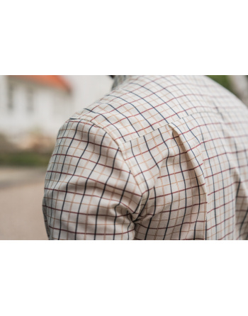 Koszula Seeland Oxford shooting Classic Blue/Merlot Check