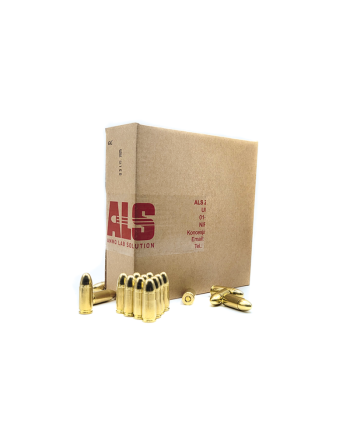 Amunicja ALS elaborowana 9x19 8g FMJ opak 250 sztuk