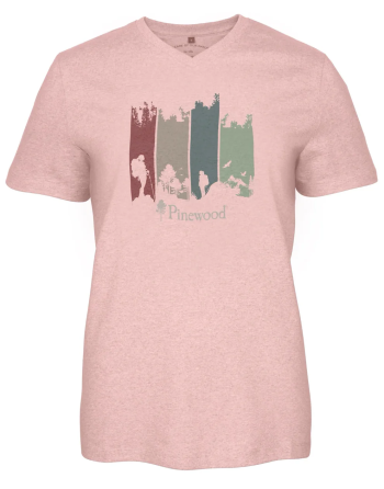 T-Shirt Damski  Pinewood Finnveden Recycled Outdoor 3449 (849)