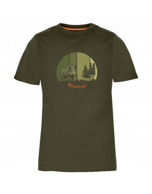 DAMSKI T-SHIRT PINEWOOD WILD BOAR 3467 (107)
