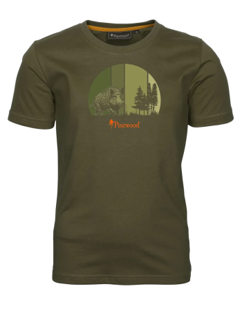 T-shirt dziecięcy Pinewood Wild Boar 6467 (107)