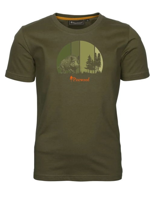 T-shirt dziecięcy Pinewood Wild Boar 6467 (107)
