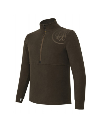 Bluza Beretta HP Logo HalfZip Brown Bark P3741