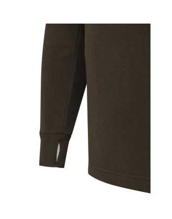 Bluza Beretta HP Logo HalfZip Brown Bark P3741