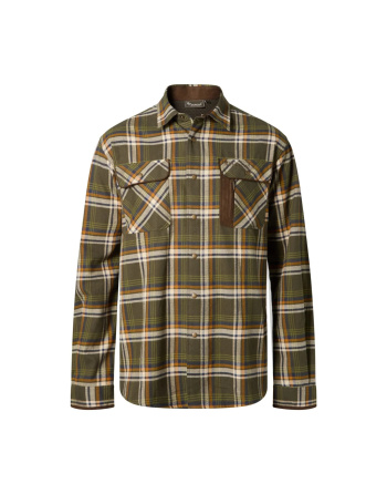 Koszula Pinewood Cornwall 9435 (764) Moss green / L. Khaki