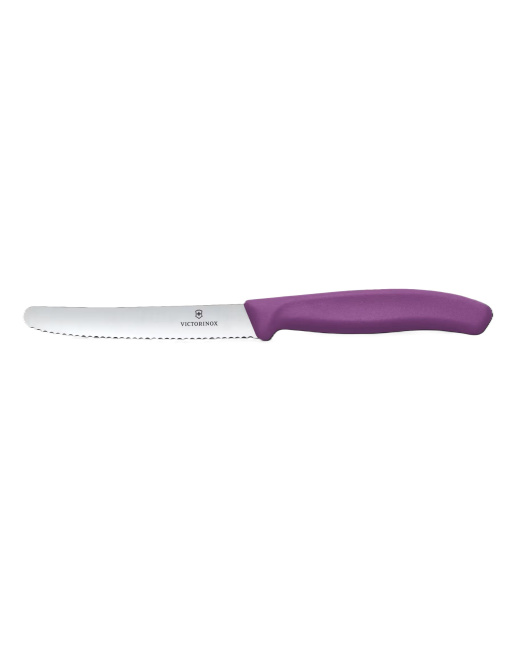 Nóż do pomidorów Swiss Classic Victorinox 6.7835.C1 fioletowy