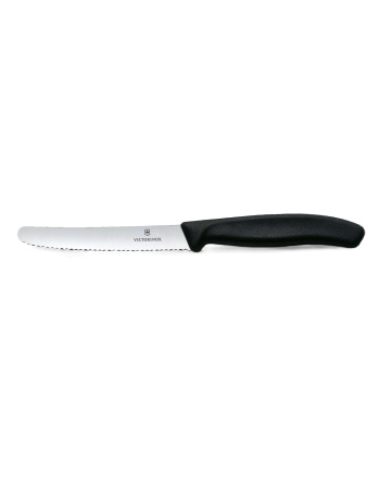 Nóż do pomidorów Swiss Classic Victorinox 6.7833 czarny