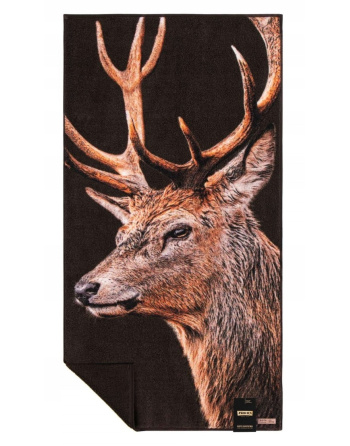 Ręcznik drukowany Zwoltex Jeleń2 brązowy 70x140