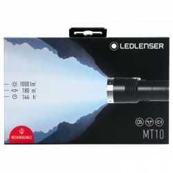 Ledlenser MT10, latarka akumulatorowa, moc 1000 lm