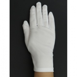 Rękawiczki białe sztandarowe damskie