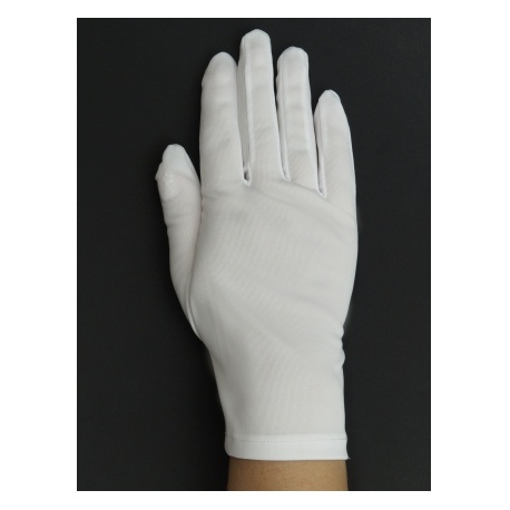 Rękawiczki białe sztandarowe damskie