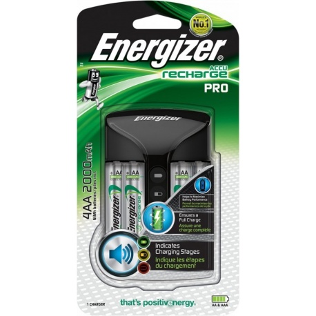 Ładowarka Energizer PRO+4 HR6 AA Power Plus 2000mAh Ładowarka Energizer PRO+4 HR6 AA Power Plus 2000mAh