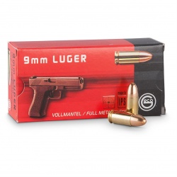 Amunicja Geco 9mm Luger 9x19 FMJ 124 grain 8g