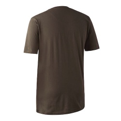 Myśliwski T-Shirt Deerhunter 8651 2-pack Green/Brown