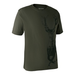 T-Shirt Deerhunter Deer 8383 Bark Green (378)