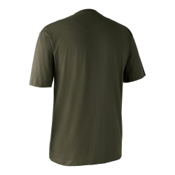 T-Shirt Deerhunter Shield 8384 Bark Green  (378)