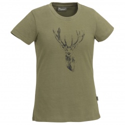 DAMSKI T-SHIRT PINEWOOD® RED DEER 3038