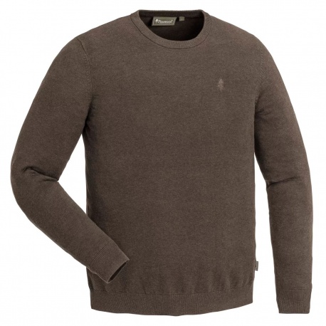 Sweter Varnamo 5049 Pinewood Brown Melange 207