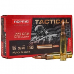 Amunicja Norma 223 Rem. TAC FMJ 55 gr